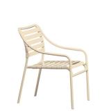 outdoor strap club chair