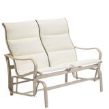 padded sling double glider for outdoor