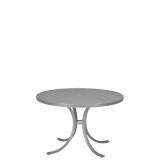 patio patterned round dining table