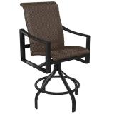 woven swivel outdoor bar stool