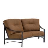 patio cushion crescent love seat