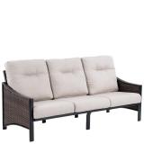 patio woven sofa
