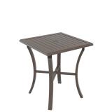 square patio bar umbrella table