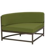 outdoor cushion curved corner module