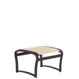 modern sling patio ottoman