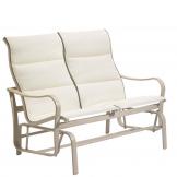 padded sling double glider for outdoor