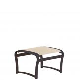 modern sling patio ottoman